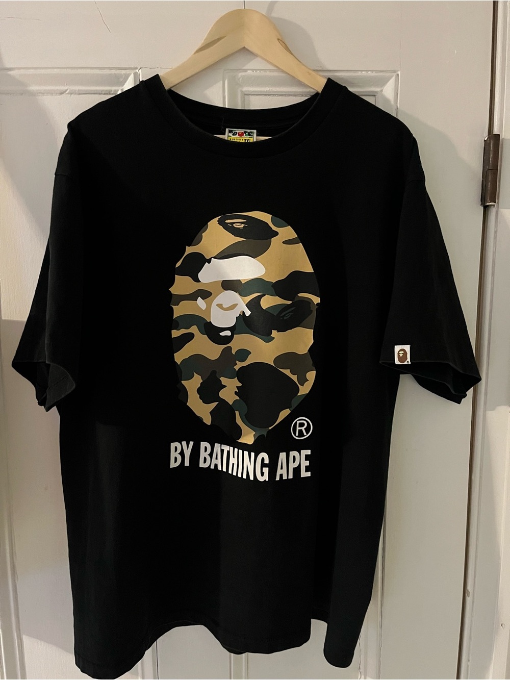 BAPE By Bathing Ape Camo Ape Head Tee